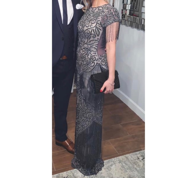 Midnight Blue Custom Dress - Picture 2 of 2